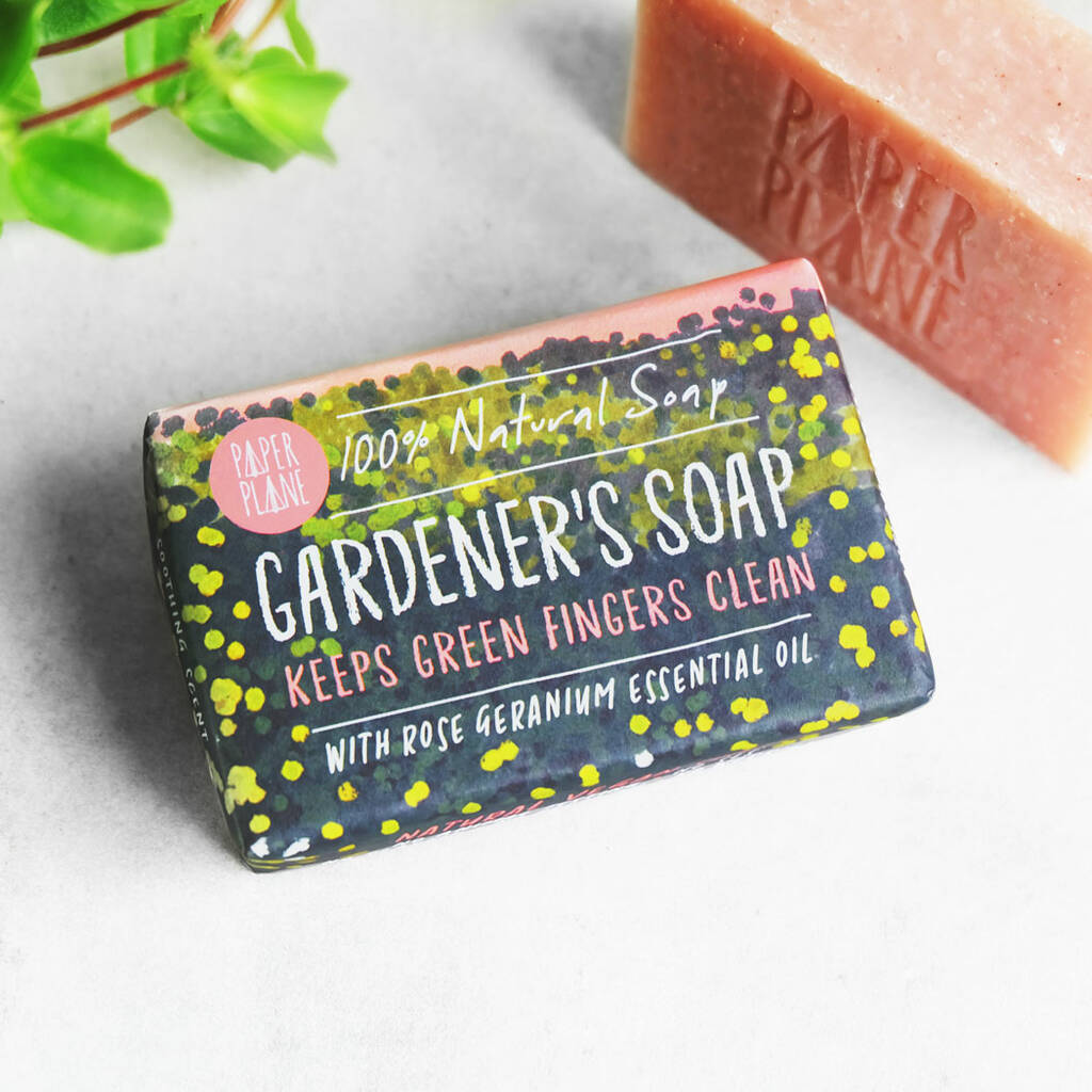 100% Natural Vegan Gardener's Vegan Soap Bar, 1 of 7
