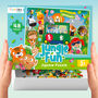 Personalised Jungle Safari Birthday Jigsaw Puzzle, thumbnail 1 of 10