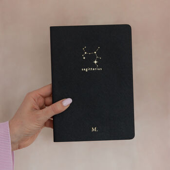 Personalised Zodiac Notebook/Gift/Astrology Signs/Personalised Gift, 11 of 12
