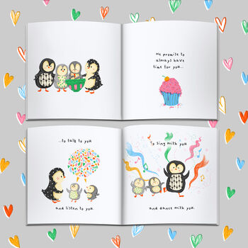 Personalised Promises To You Book For Multiple Children, 3 of 9