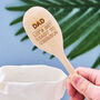 Personalised Father's Day Wooden Spoon, thumbnail 1 of 1