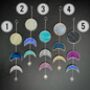 Moon Phases Wall Hanging, Choose Colour, thumbnail 2 of 9