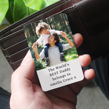 Personalised Photo Wallet Card, 3 of 7