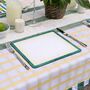 Green And Yellow Placemat, thumbnail 1 of 5