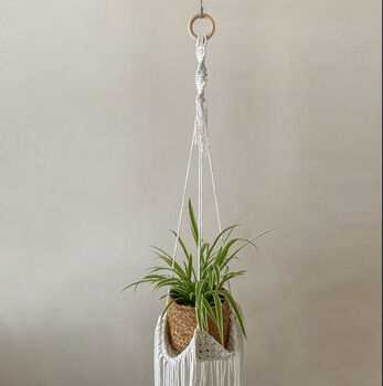 Flora Hanging Plant Basket, 2 of 4