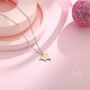 Sterling Silver Flying Pig Pendant Necklace, thumbnail 6 of 10