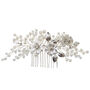 Frosted Flower Hair Comb, thumbnail 2 of 4