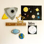 Space Themed Felt Planet Plush Decoration, thumbnail 10 of 10