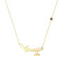 9ct Solid Gold Zodiac Star Sign Necklace, thumbnail 8 of 12