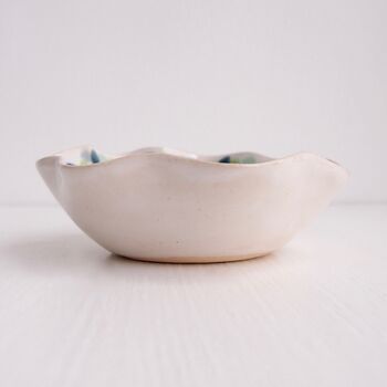 Handmade Ceramic Polka Dot Spot Ring Dish, 4 of 5