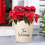 Large Personalised Ivory Planter Bucket, thumbnail 1 of 6