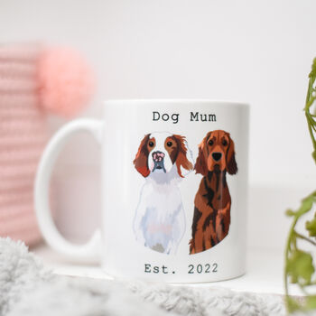 Personalised Dog Mum Established Mug, 5 of 12