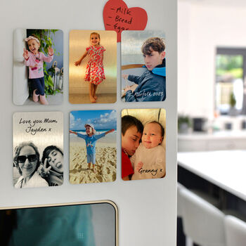 Personalised Metal Photo Fridge Magnet, 2 of 10