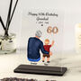 Personalised Grandad 60th Birthday Acrylic Plaque, thumbnail 1 of 10