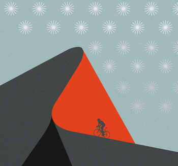 Giro 88 Cycling Poster Print, 3 of 5