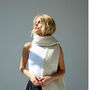 Oversized Recycled Scarf Shawl, thumbnail 3 of 3
