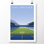 Chelsea Fc Stamford Bridge Matthew Harding Stand Poster, thumbnail 2 of 8
