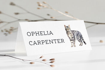 Wedding Place Card Cats, 2 of 5