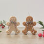 Gingerbread Scented Christmas Candle Gingerbread Man, thumbnail 1 of 10