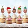 Christmas Cupcake Toppers, thumbnail 1 of 4