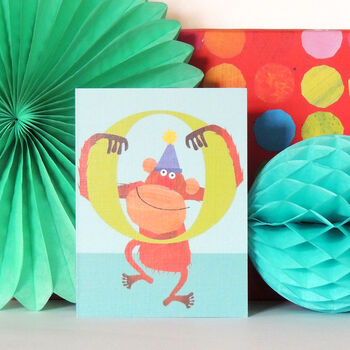Mini O For Orangutan Card, 3 of 5