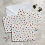 Pressed Wildflowers A6 Folded Thank You Cards And Envelopes, thumbnail 2 of 10