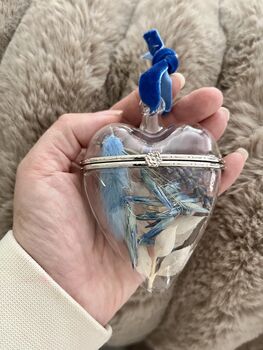 Forget Me Not Flower Heart, 2 of 3