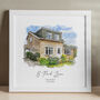 Watercolour House Portrait, New Home Gift, thumbnail 1 of 8