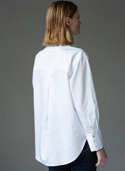 Paris White Oversized Shirt, 3 of 4