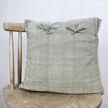 Fair Trade Diamond Weave Cotton Cushion Cover 40cm, 7 of 12
