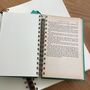 'Princess Anne' Upcycled Notebook, thumbnail 2 of 4