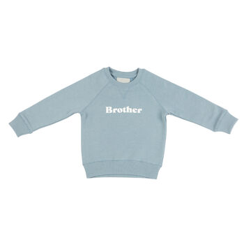 Sky Blue 'Brother' Sweatshirt, 2 of 2