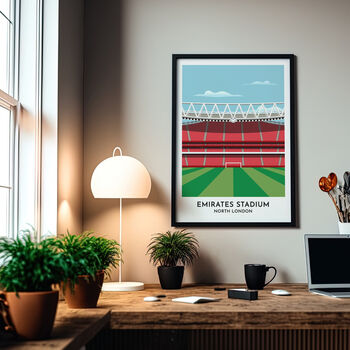 Personalised Print Gift Of Any Football Stadium, 4 of 12