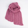 Joss Scarf Beginner Crochet Kit, thumbnail 4 of 8