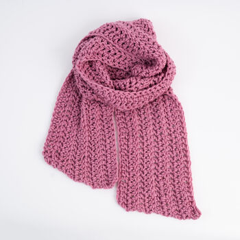 Joss Scarf Beginner Crochet Kit, 4 of 8