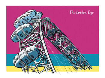 London Eye Art Print, 2 of 2