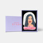 Hallow Mean Zombie Bride Halloween Letterbox Iced Cookie, thumbnail 4 of 11