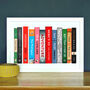 Personalised Books Wedding Print, thumbnail 5 of 5