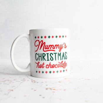 Personalised Family Christmas Mug Set, 3 of 4