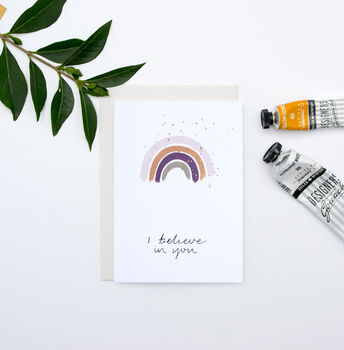 'You Got This' Rainbow Encouragement Card, 2 of 2