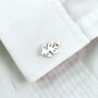 Personalised Family Tree Sterling Silver Cufflinks, thumbnail 2 of 10
