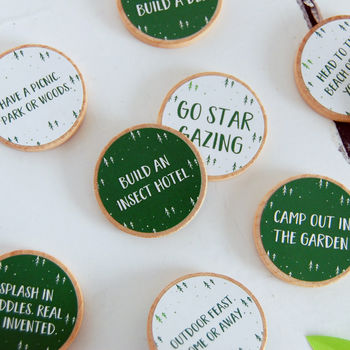 Personalised Mummy's Outdoor Adventure Ideas Jar, 6 of 10