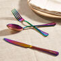 Stainless Steel Personalised Cutlery Set For Him, thumbnail 4 of 10