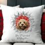 Personalised Christmas Cockapoo Break Through, thumbnail 5 of 10