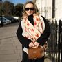 Cute Red Squirrel Print Scarf In Personalised Gift Box, thumbnail 3 of 7