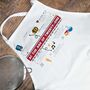 Personalised 21st Birthday White Apron, thumbnail 6 of 9