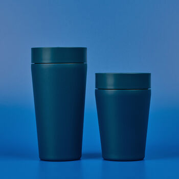 Circular And Co Travel Mug Made From Recycled Stainless Steel 12oz Midnight Blue, 3 of 8
