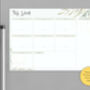 Personalised Dry Wipe Weekly Organiser Whiteboard, thumbnail 7 of 9