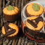 Salted Caramel Witches Hats And Pumpkin Cupcake Style Chocolates, thumbnail 2 of 2