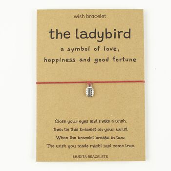 The Ladybird Charm Wish Bracelet, 3 of 4